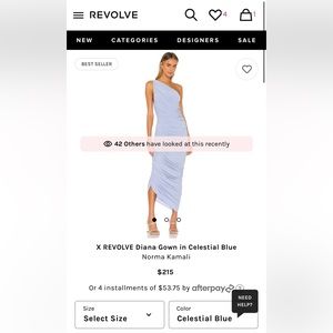 Norma Kamali Diana Gown